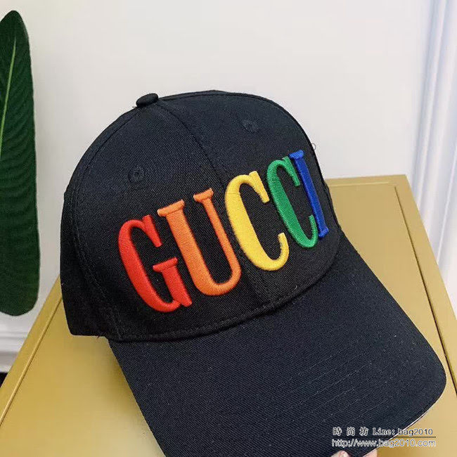 GUCCI古馳 刺繡虎頭漸變LOGO 時尚百搭棒球帽 LLWJ6870